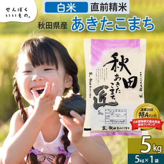 秋田県産あきたこまち 5kg【白米】 令和5年産 サンファーム西木